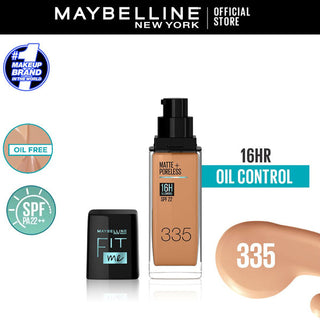 Maybelline New York Fit Me Matte & Poreless Liquid Foundation ( Glass )