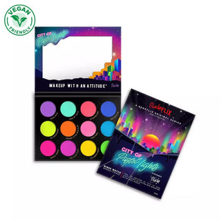 City of Pastel Lights - 12 Pastel Pigment & Eyeshadow Palette