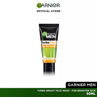 Garnier Men Turbo Bright Face Wash 100ml For Brighter Skin