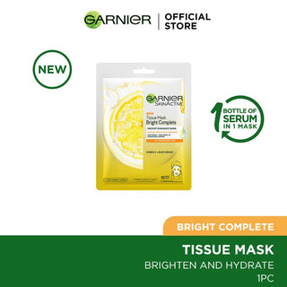 Garnier Skin Active Tissue Mask Bright Complete Mask