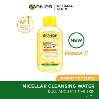 Garnier Skin Active Vitamin C Micellar Makeup Cleansing Water 125ml