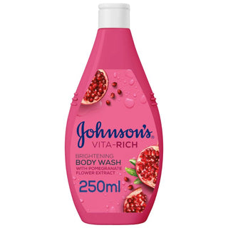 Johnsons Body Wash Vita Rich Brightening Pomegranate Flower 250ml