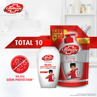 Lifebuoy Total 10 Handwash Refill 450ml