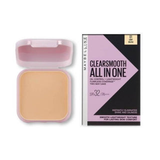 Maybelline New York Clear Smooth All In One Powder Foundation