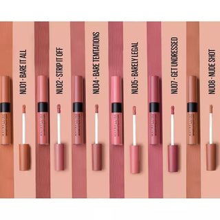 Maybelline New York Sensational Liquid Matte- The Nudes