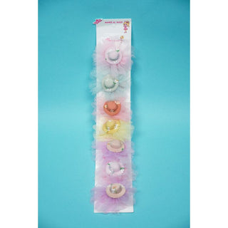 Penguins Baby Girl Fancy Hair Clip Multicolor Pack Of 7