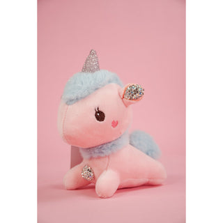 Penguins Girls Unicorn Plush Key Chain