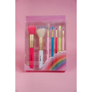 Penguins Rainbow Makeup Brush 7 Pcs Set