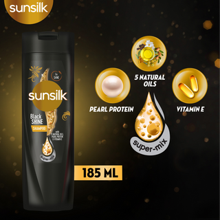 Sunsilk Blackshine Shampoo 185ml