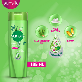 Sunsilk Long & Healthy Shampoo 185ml