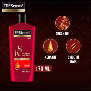 TRESemme Keratin Smooth & Straight Shampoo 170ml