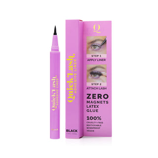 The Quick Flick 2 in 1 Eyeliner & Lash Adhesive Black