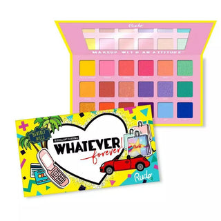 Whatever Forever Eyeshadow Palette - Bright & Bold - 18 Shades